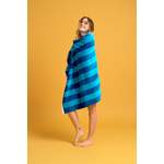 Saunatuch von Kushel Towels, in der Farbe Blau, aus Baumwolle, andere Perspektive, Vorschaubild