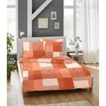 Bettwäsche-Garnitur von Dormisette, in der Farbe Orange, aus Baumwolle, Vorschaubild