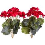 Kunstpflanze von Botanic-Haus, in der Farbe Rot, aus Kunststoff, andere Perspektive, Vorschaubild