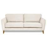 2/3-Sitzer Sofa von home affaire, in der Farbe Beige, aus Massivholz, andere Perspektive, Vorschaubild