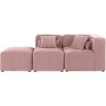 2/3-Sitzer Sofa von andas, in der Farbe Rosa, aus Teilmassiv, Vorschaubild
