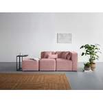 2/3-Sitzer Sofa von andas, in der Farbe Rosa, aus Teilmassiv, andere Perspektive, Vorschaubild