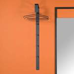 Garderobenhaken von Möbel4Life, in der Farbe Schwarz, aus Pulverbeschichtet, andere Perspektive, Vorschaubild