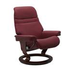 Relaxsessel von Stressless®, in der Farbe Rot, aus Leder, andere Perspektive, Vorschaubild