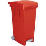 Mülleimer von QUELLE, in der Farbe Rot, aus Kunststoff, andere Perspektive, Vorschaubild