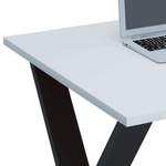 Schreibtisch von VCM, in der Farbe Schwarz, aus Holzwerkstoff, andere Perspektive, Vorschaubild