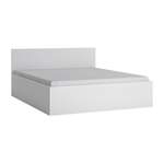 Doppelbett von LOMADOX, in der Farbe Weiss, aus Qualitätsspanplatte, andere Perspektive, Vorschaubild