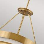 Pendelleuchte von Elstead Lighting, in der Farbe Gold, aus Stahl, andere Perspektive, Vorschaubild