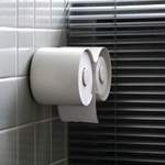 Toilettenpapierhalter von Depot4Design, in der Farbe Weiss, aus Kunststoff, andere Perspektive, Vorschaubild
