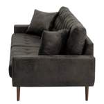 2/3-Sitzer Sofa von Fredriks, in der Farbe Schwarz, aus Massivholz, andere Perspektive, Vorschaubild