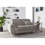 2/3-Sitzer Sofa von sit&more, in der Farbe Grau, aus Metall, andere Perspektive, Vorschaubild