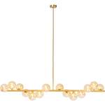 Deckenlampe von Kare Design, in der Farbe Gold, aus Metall, Vorschaubild