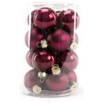 Christbaumschmuck von TRENDLINE, in der Farbe Rot, aus Glas, andere Perspektive, Vorschaubild