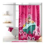 Duschvorhang von Sanixa, in der Farbe Rosa, aus Polyester, andere Perspektive, Vorschaubild