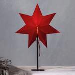 Beistelltischlampe von Star Trading, in der Farbe Rot, aus Metall, Vorschaubild