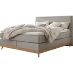 Boxspringbett von HASENA, in der Farbe Grau, aus Textil, andere Perspektive, Vorschaubild