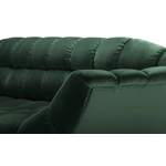 2/3-Sitzer Sofa, in der Farbe Grün, aus Mikrofaser, andere Perspektive, Vorschaubild