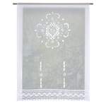 Scheibengardine von Home Wohnideen, in der Farbe Weiss, aus Polyester, Vorschaubild