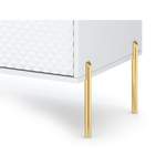 Sideboard von MID.YOU, in der Farbe Weiss, aus Metall, andere Perspektive, Vorschaubild