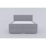 Boxspringbett von Stylefy, in der Farbe Grau, aus Strukturstoff, andere Perspektive, Vorschaubild