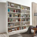 Bücherregal von loftscape, in der Farbe Weiss, aus Wabenplatte, andere Perspektive, Vorschaubild
