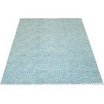 Teppich von andas, in der Farbe Blau, aus Baumwolle, andere Perspektive, Vorschaubild