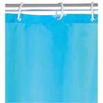 Duschvorhang von Wenko, in der Farbe Blau, aus Polyester, andere Perspektive, Vorschaubild