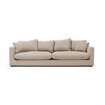 Bigsofa von home affaire, in der Farbe Beige, aus Federn, andere Perspektive, Vorschaubild