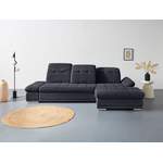 Ecksofa von COTTA, in der Farbe Schwarz, aus Polyester, andere Perspektive, Vorschaubild