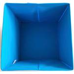 Kästchen von ADOB, in der Farbe Blau, aus Stoff, andere Perspektive, Vorschaubild