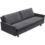 2/3-Sitzer Sofa von Carryhome, in der Farbe Grau, aus Polyester, andere Perspektive, Vorschaubild