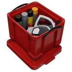 Aufbewahrungskorb von Really Useful Box, in der Farbe Rot, aus Kunststoff, Vorschaubild