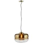 Pendelleuchte von Light & Living, in der Farbe Gold, aus Glas, andere Perspektive, Vorschaubild