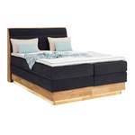 Boxspringbett von OTTO products, in der Farbe Schwarz, aus Polyester, andere Perspektive, Vorschaubild