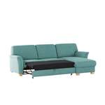 Ecksofa von Smart, in der Farbe Blau, andere Perspektive, Vorschaubild