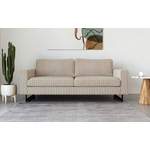 2/3-Sitzer Sofa von PLACES OF STYLE, in der Farbe Beige, aus Cord, andere Perspektive, Vorschaubild