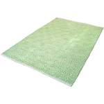 Teppich von andas, in der Farbe Grün, aus Baumwolle, andere Perspektive, Vorschaubild