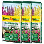 Blumenerde 3x5L der Marke Floragard