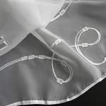Scheibengardine von happyhome, in der Farbe Weiss, aus Textil, andere Perspektive, Vorschaubild
