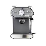 Espressomaschine von SILVERCREST KITCHEN TOOLS, in der Farbe Grau, aus Edelstahl, andere Perspektive, Vorschaubild