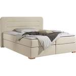 Boxspringbett von home affaire, in der Farbe Beige, aus Holz, andere Perspektive, Vorschaubild