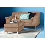 2/3-Sitzer Sofa von INOSIGN, in der Farbe Braun, aus Microfaser, andere Perspektive, Vorschaubild