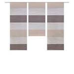 Schiebegardine von Home Wohnideen, in der Farbe Braun, aus Polyester, andere Perspektive, Vorschaubild