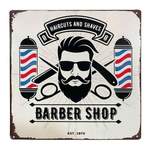 Blechschild BARBER der Marke zeitzone