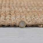 Teppich von Flair Rugs, in der Farbe Beige, aus Naturfaser, andere Perspektive, Vorschaubild
