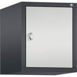 Garderobenschrank von C+P, in der Farbe Grau, andere Perspektive, Vorschaubild
