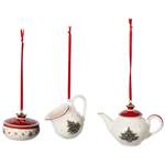 3-tlg. Weihnachtsbaumschmuck-Set der Marke Villeroy & Boch