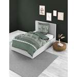 Bettwäsche-Garnitur von BIERBAUM, in der Farbe Grün, aus Biber, andere Perspektive, Vorschaubild