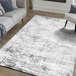 Teppich von Sanat, in der Farbe Grau, aus Textil, andere Perspektive, Vorschaubild