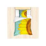 Bettwäsche-Garnitur von Abakuhaus, in der Farbe Orange, aus Microfaser, andere Perspektive, Vorschaubild